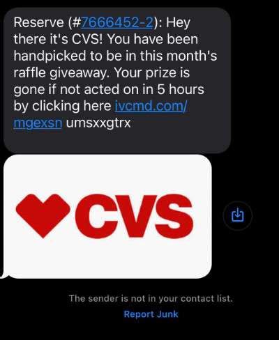 does cvs do lottery|Uncover the Truth About the Fake CVS Prize Winner Scam Texts.